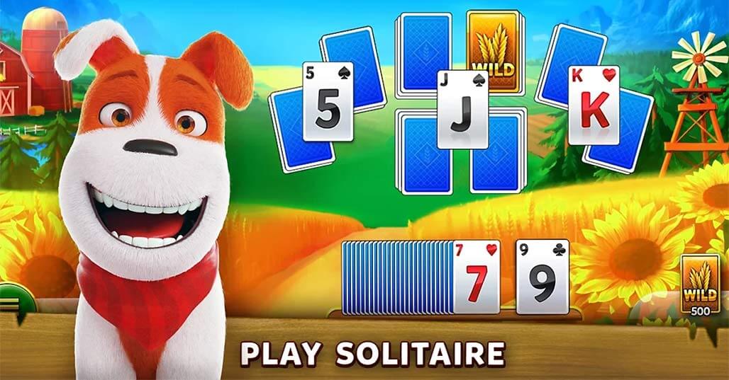 Screenshot van Solitaire Grand Harvest met speel nu link